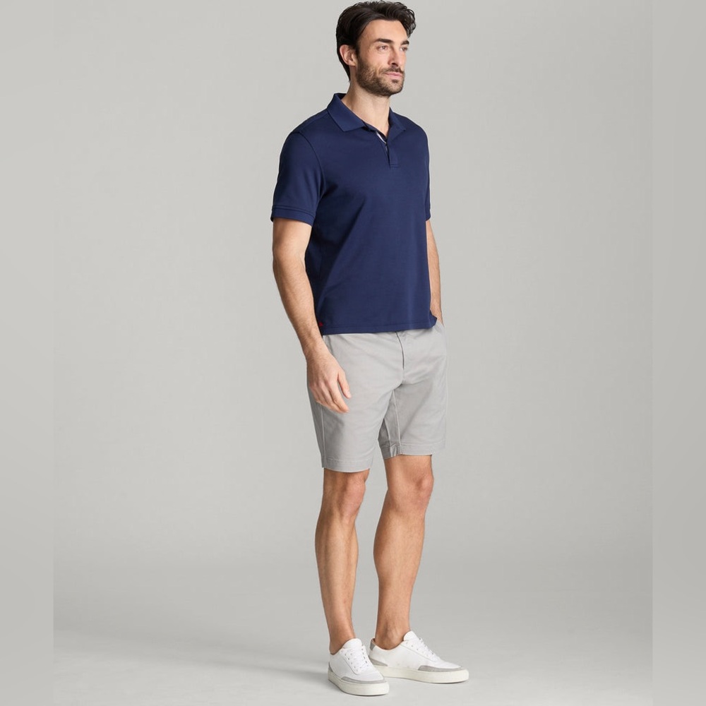 UNTUCKit Stretch Chino Shorts Men Size 42 Gray 9” Inseam Cotton Elastane - Picture 13 of 13